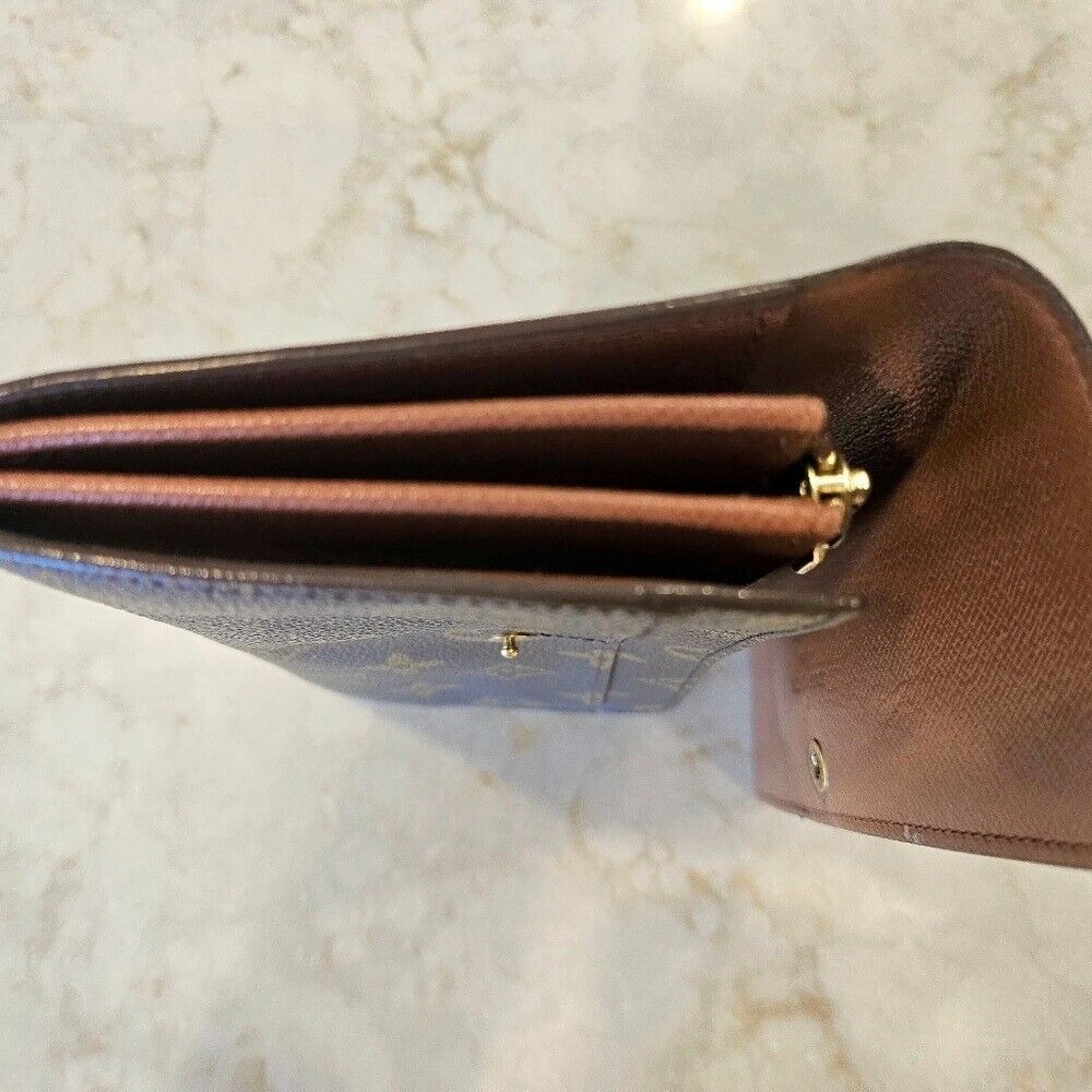 Louis Vuitton Monogram Sarah Wallet‎ - Brown w/COA! - Picture 9 of 15